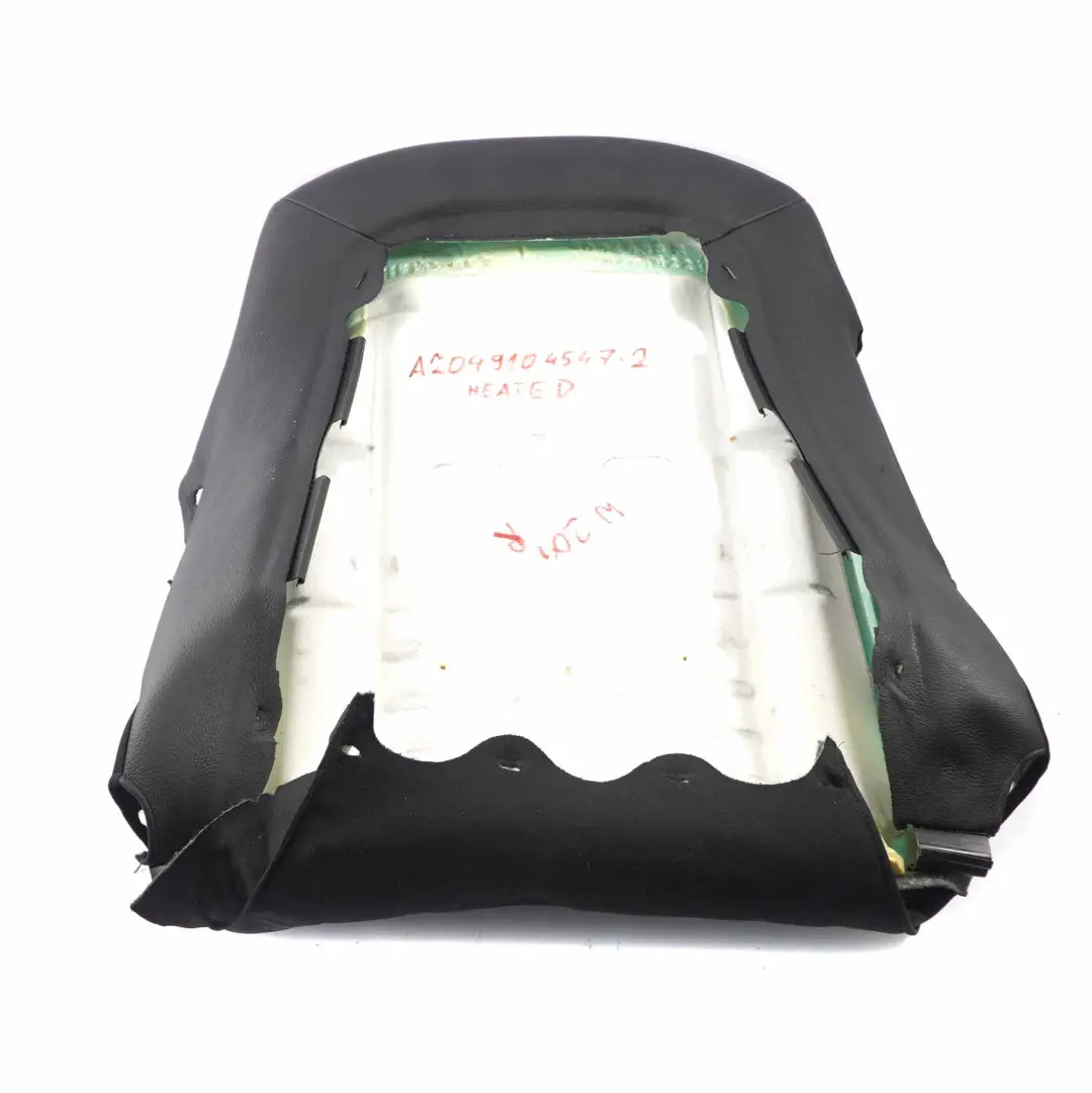 Mercedes W204 Asiento Delantero Respaldo Deportivo Izquierdo Funda Cuero Negro - SKU A2049104547-2 - Número de pieza A2049104547