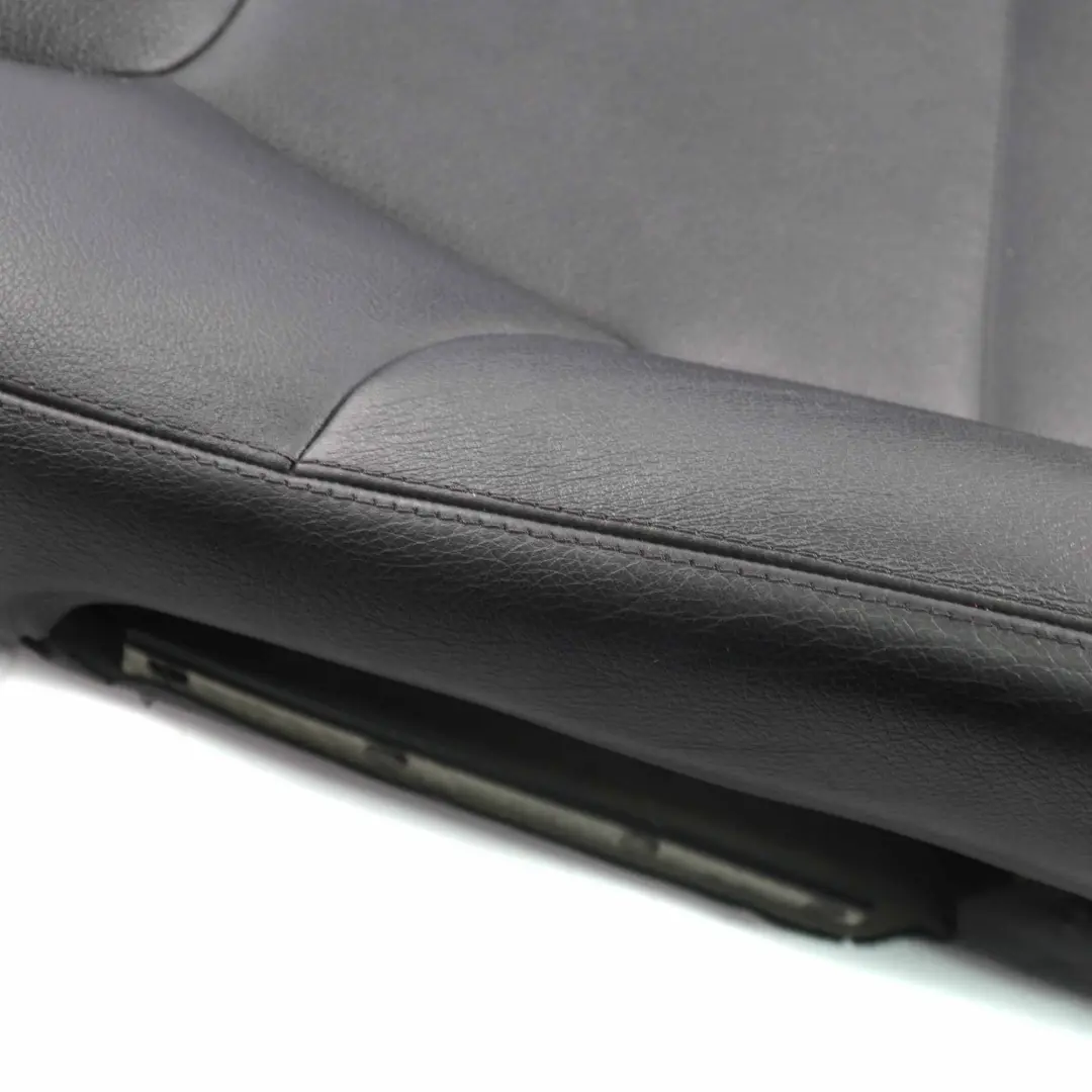 Mercedes W204 Front Seat Backrest Left Sport Seat N/S Heated Cover Black Leather - SKU A2049104547-2 - Part number A2049104547