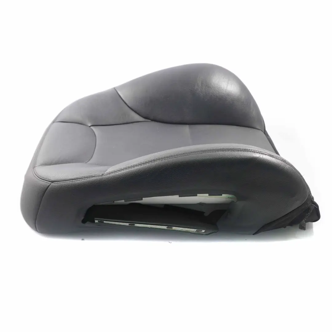 Mercedes W204 Front Seat Backrest Left Sport Seat N/S Heated Cover Black Leather - SKU A2049104547-2 - Part number A2049104547