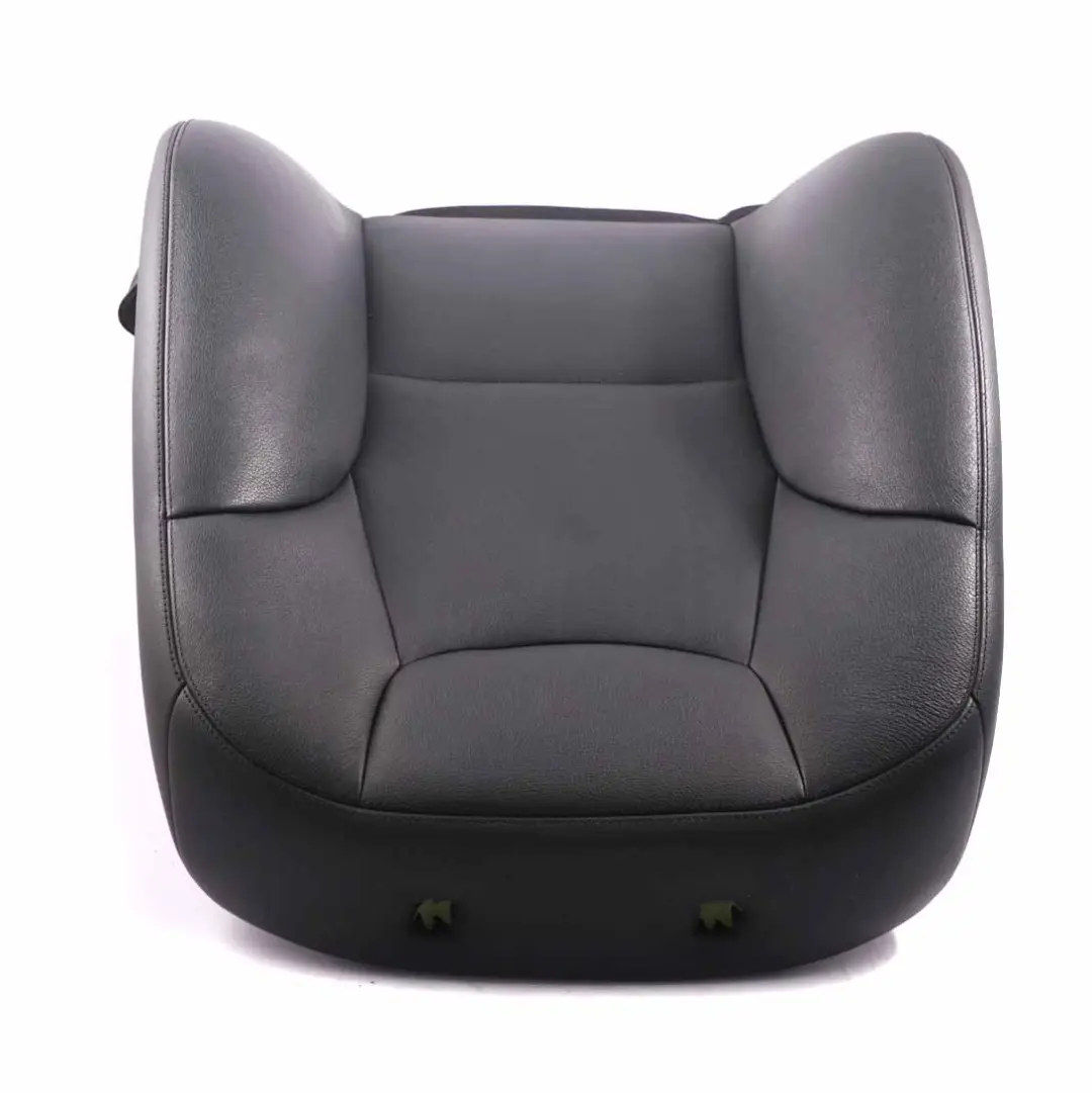 Mercedes W204 Front Seat Backrest Left Sport Seat N/S Cover Black Leather - SKU A2049104547-3 - Part number A2049104547