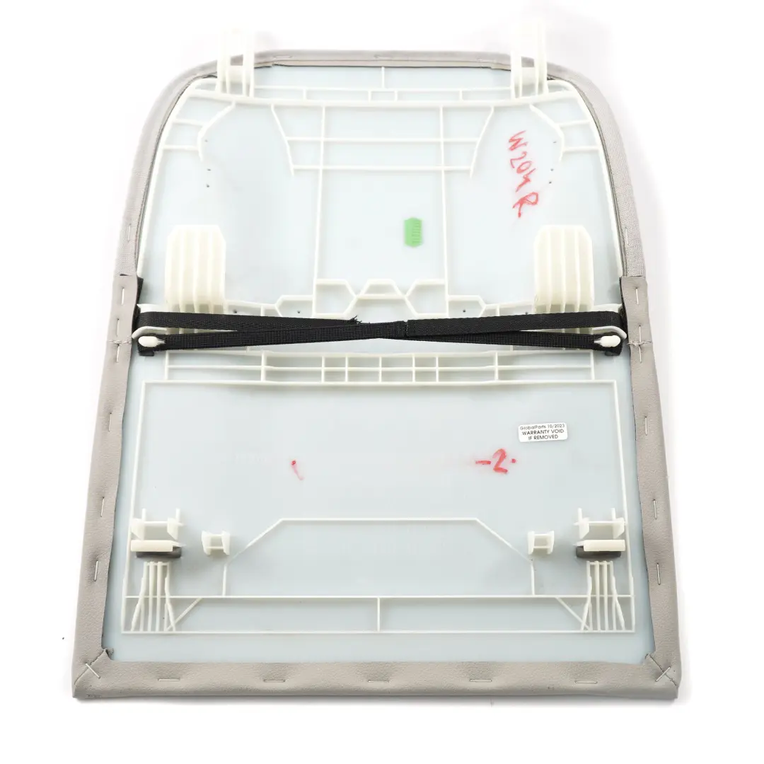 Mercedes W204 Seat Back Panel Front Backrest Rear Cover Trim Grey - SKU A2049105301-2 - Part number A2049105301