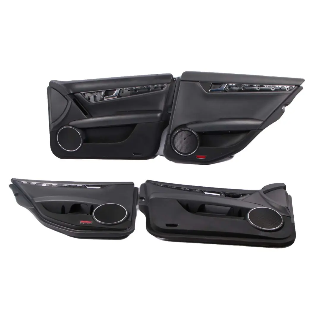 Seats Mercedes W204 Saloon Sport Black Leather Interior Seat With Door Cards to with Part number A2049105546 Seats Mercedes W204 Saloon Sport Black Leather Interior Seat With Door Cards - SKU A2049105546-2 - Part number A2049105546