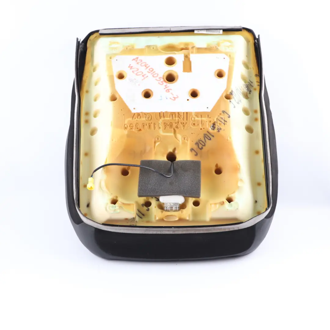 Front Seat Covering Black Leather Heated to Mercedes W204 Sport with Part number A2049105546 Mercedes W204 Sport Front Seat Covering Black Leather Heated - SKU A2049105546-3 - Part number A2049105546