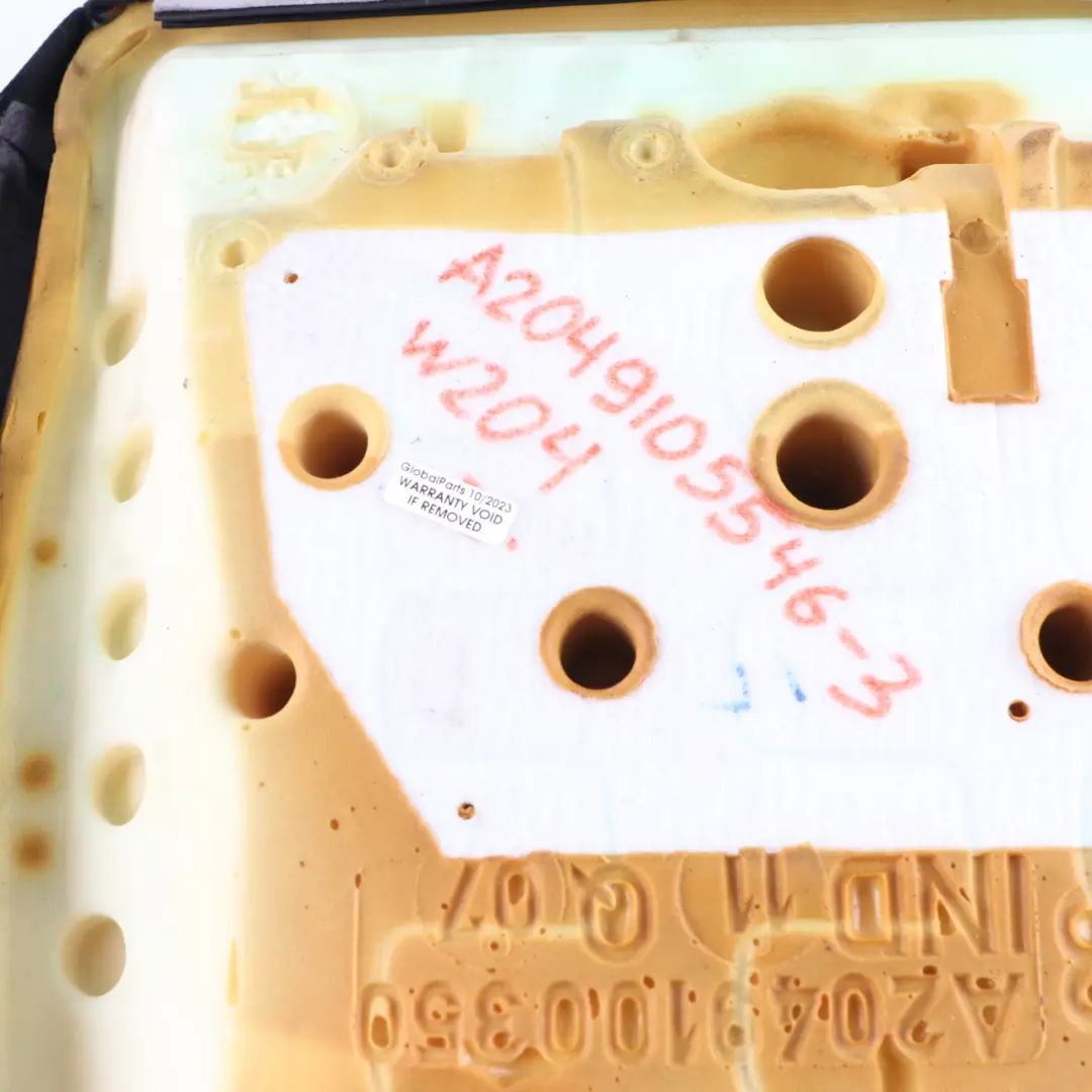 Front Seat Covering Black Leather Heated to Mercedes W204 Sport with Part number A2049105546 Mercedes W204 Sport Front Seat Covering Black Leather Heated - SKU A2049105546-3 - Part number A2049105546