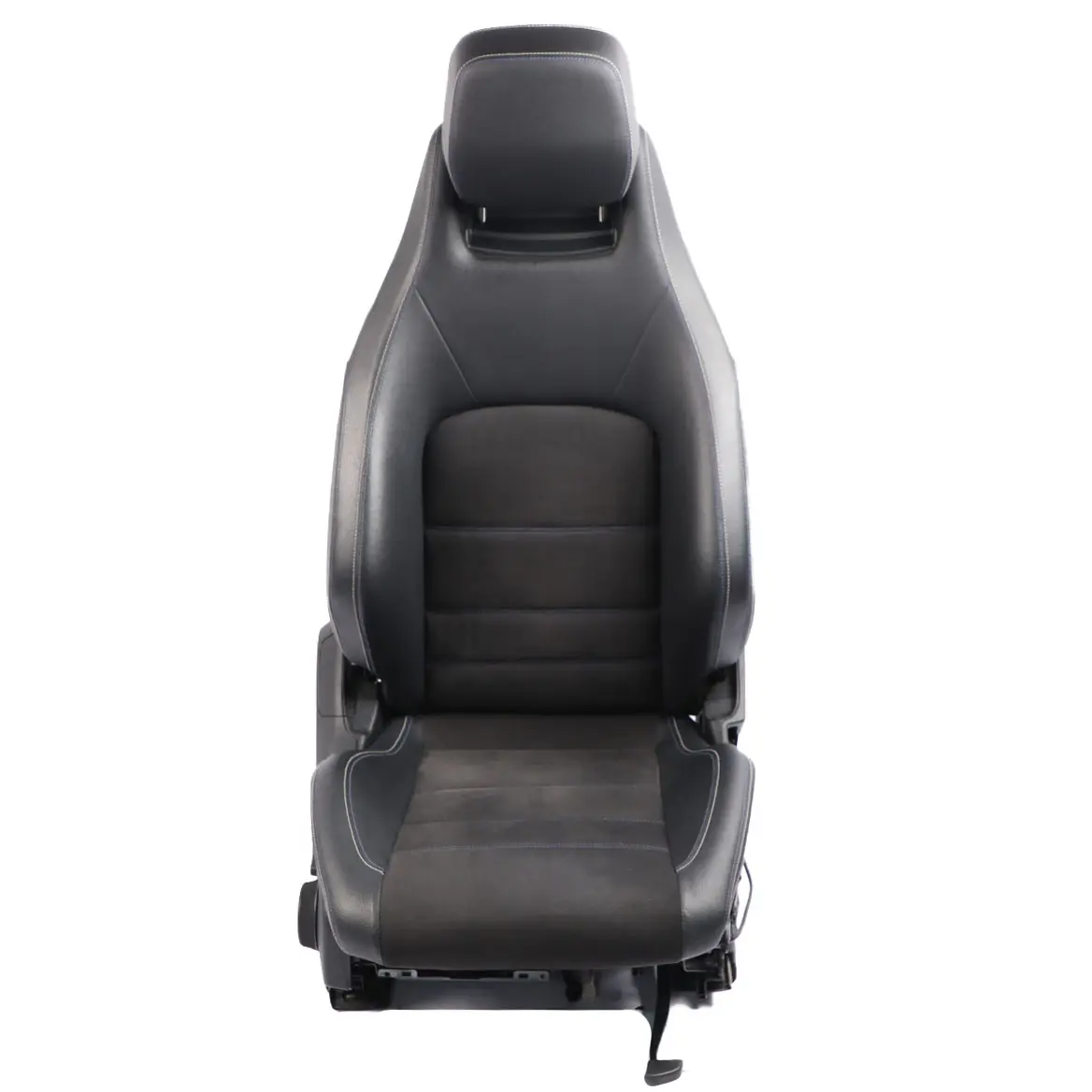 Vorder sitz Mercedes C204 C207 A207 Leder Schwarz Beheizt Elektrisch Rechts