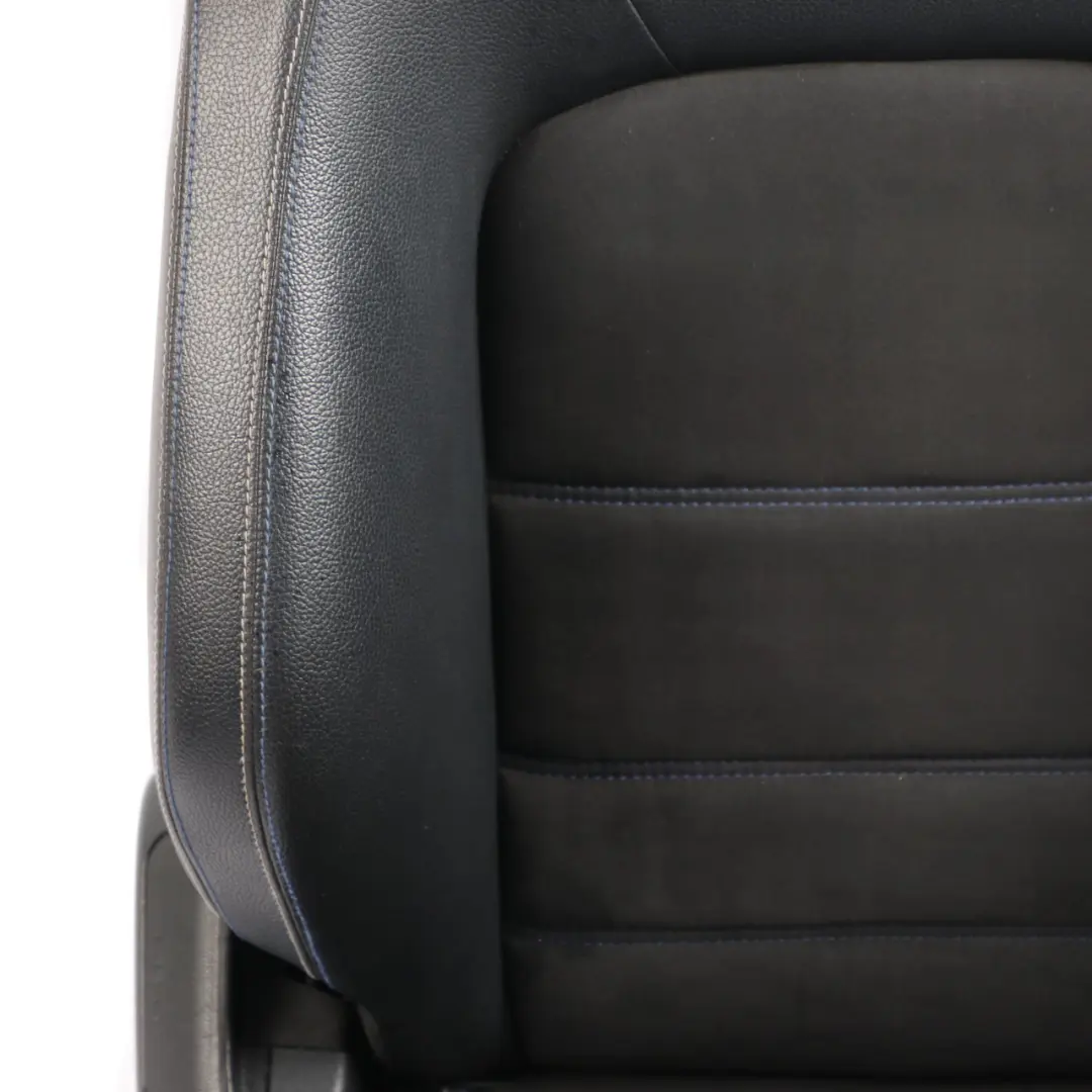  Front Seat Mercedes C204 AMG Pack Leather Linarite Blue Heated Right O/S - SKU A2049108306-2 - Part number A2049108306