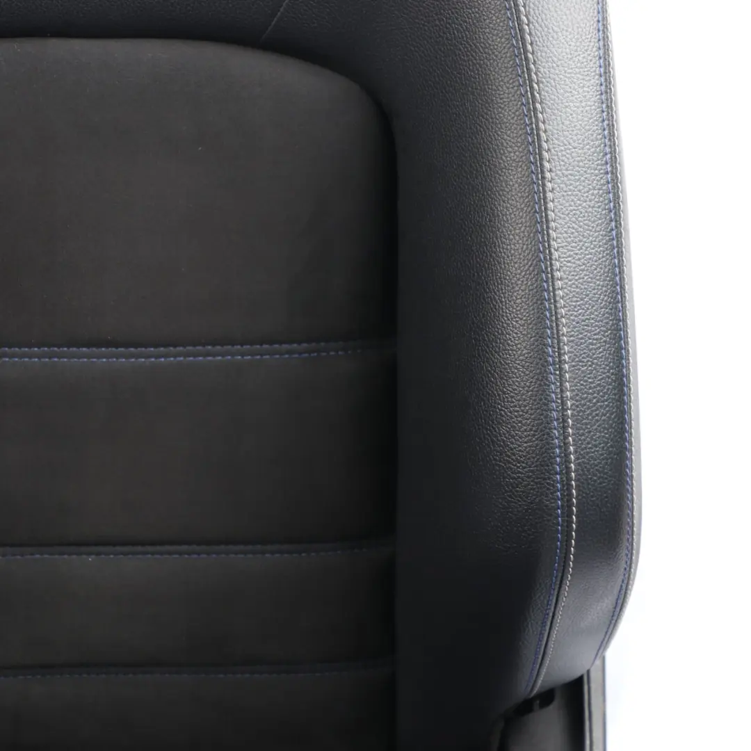  Front Seat Mercedes C204 AMG Pack Leather Linarite Blue Heated Right O/S - SKU A2049108306-2 - Part number A2049108306