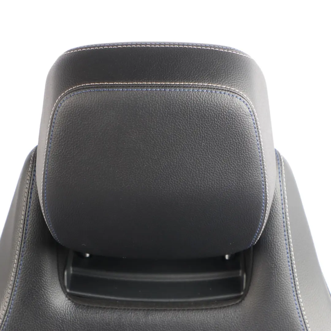  Front Seat Mercedes C204 AMG Pack Leather Linarite Blue Heated Right O/S - SKU A2049108306-2 - Part number A2049108306