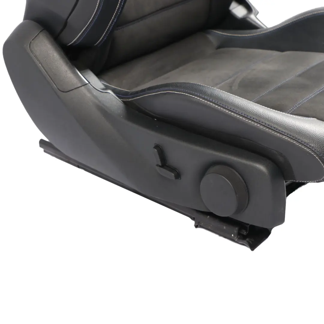  Front Seat Mercedes C204 AMG Pack Leather Linarite Blue Heated Right O/S - SKU A2049108306-2 - Part number A2049108306