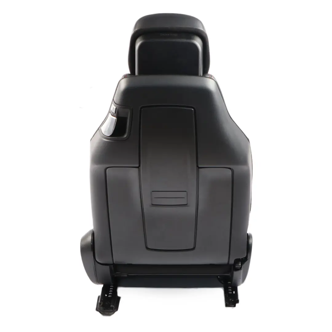  Front Seat Mercedes C204 C207 A207 Left N/S Leather Black Heated Red Threads - SKU A2049109106-1 - Part number A2049109106