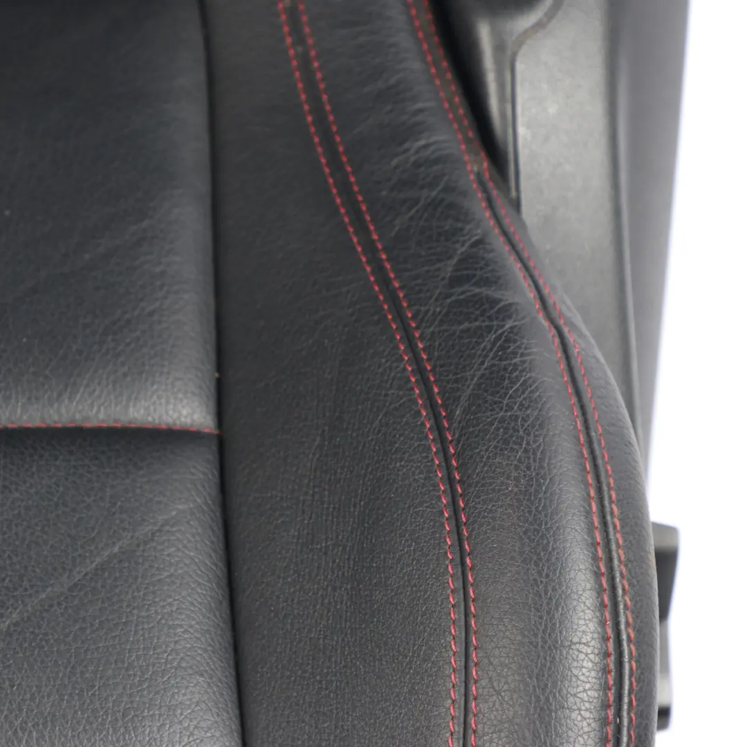 Front Seat Mercedes C204 C207 A207 Left N/S Leather Black Heated Red Threads to with Part number A2049109106 Front Seat Mercedes C204 C207 A207 Left N/S Leather Black Heated Red Threads - SKU A2049109106-1 - Part number A2049109106