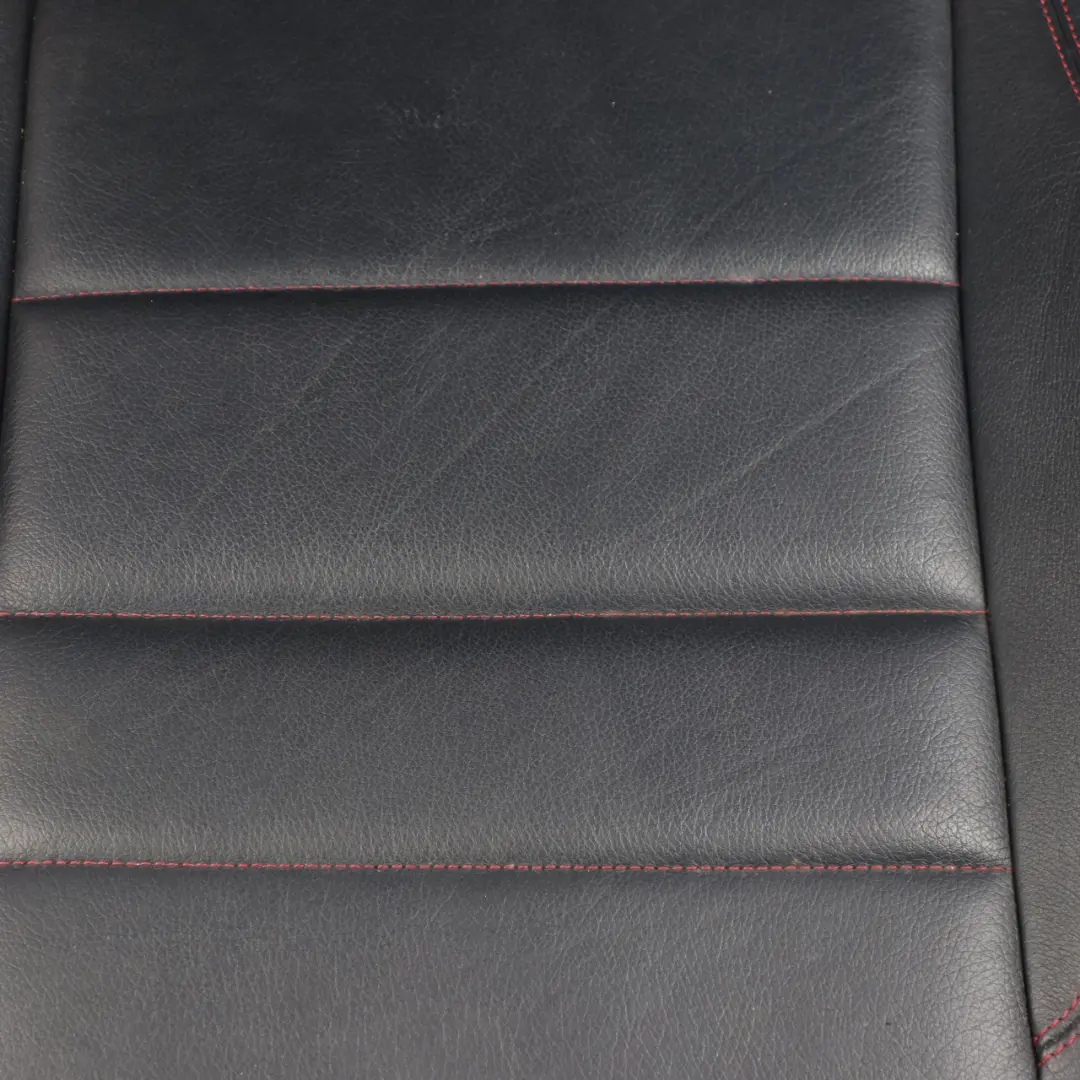  Front Seat Mercedes C204 C207 A207 Left N/S Leather Black Heated Red Threads - SKU A2049109106-1 - Part number A2049109106