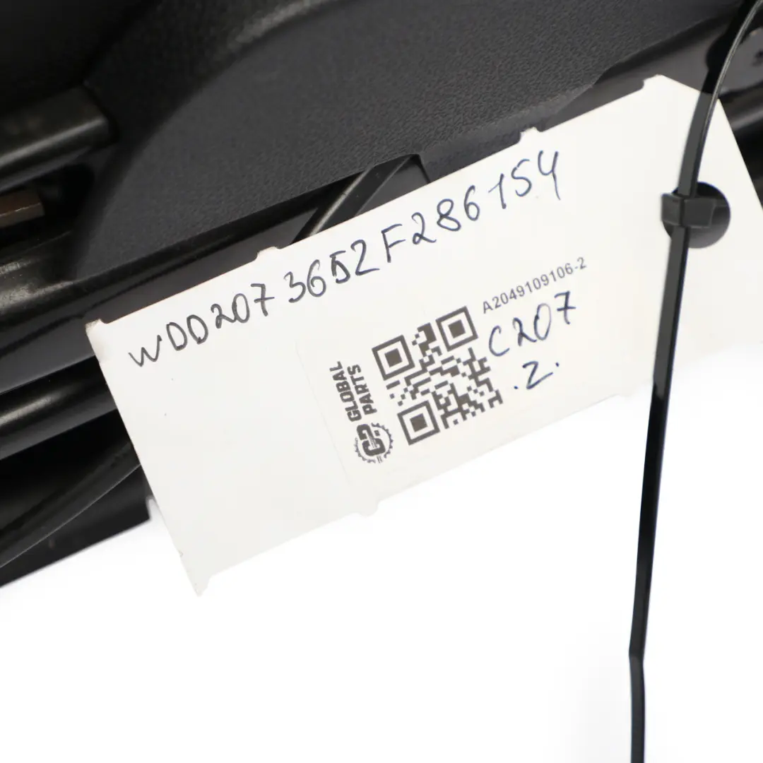 Front Seat Mercedes C204 C207 A207 Right O/S Leather Black Heated Red Threads to with Part number A2049109106 Front Seat Mercedes C204 C207 A207 Right O/S Leather Black Heated Red Threads - SKU A2049109106-2 - Part number A2049109106