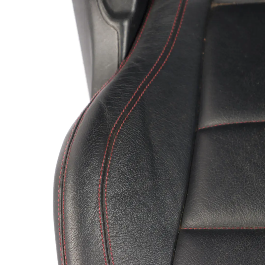 Front Seat Mercedes C204 C207 A207 Right O/S Leather Black Heated Red Threads to with Part number A2049109106 Front Seat Mercedes C204 C207 A207 Right O/S Leather Black Heated Red Threads - SKU A2049109106-2 - Part number A2049109106