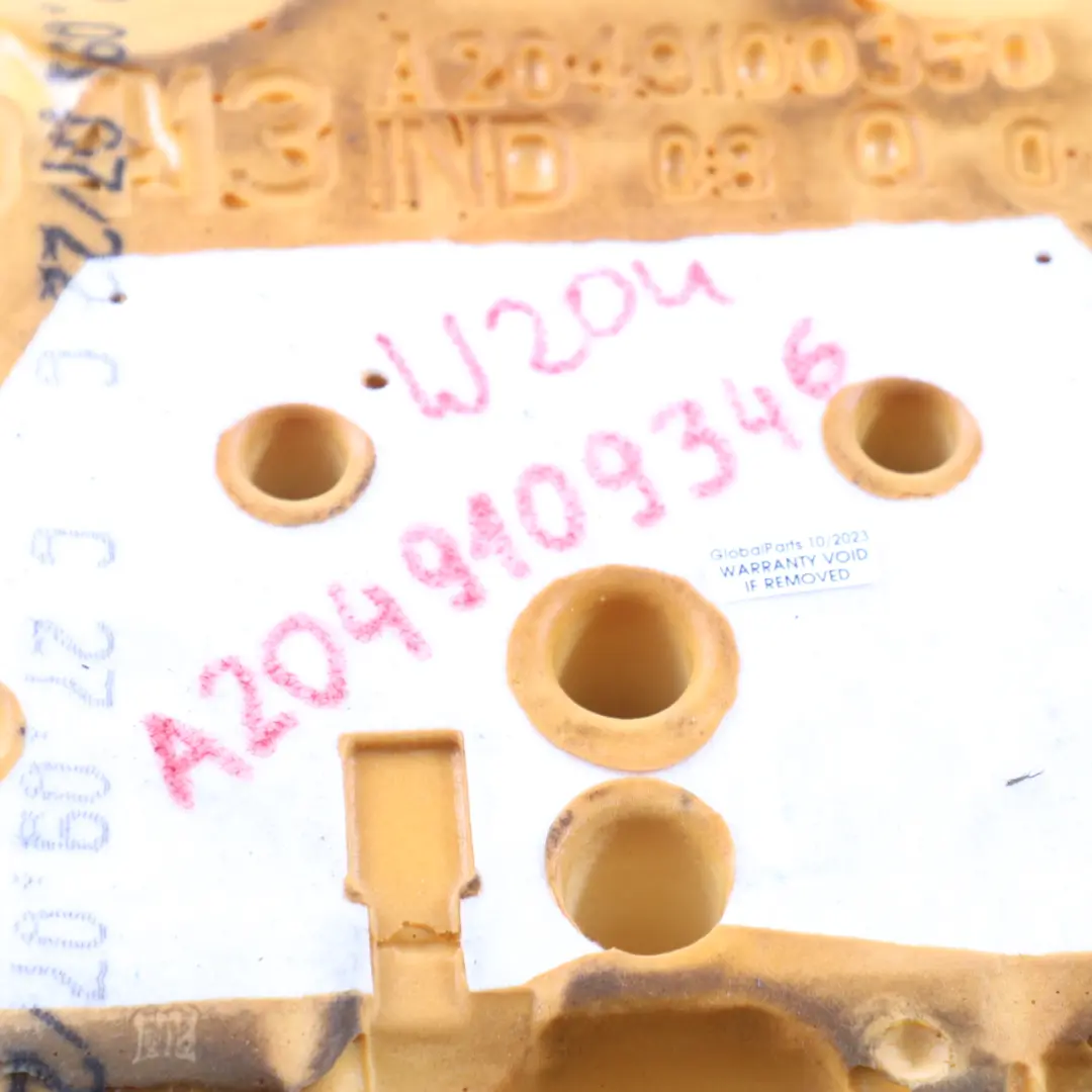 Mercedes W204 Siedzisko Fotela Przód Czarne - SKU A2049109346 - Numer Części A2049109346