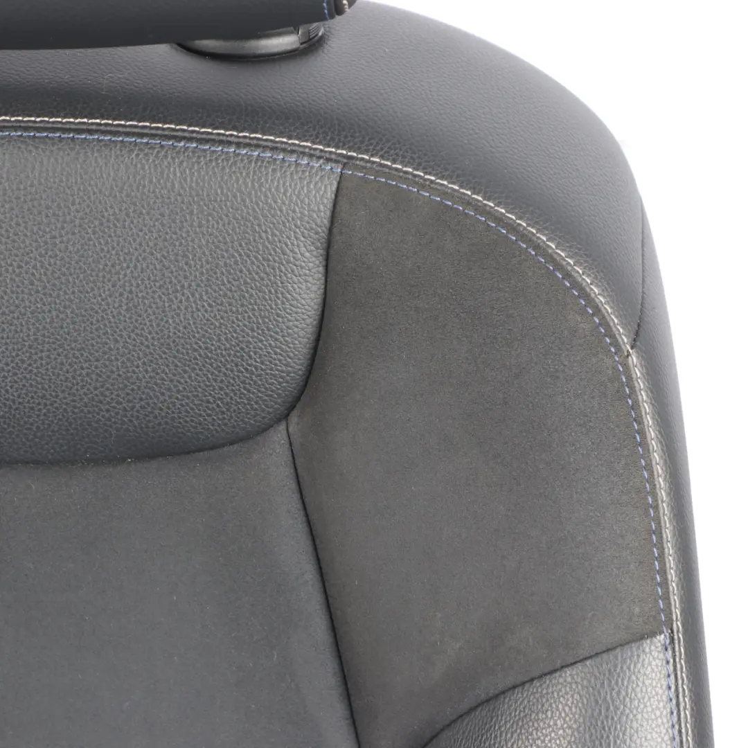Mercedes W204 Front Left N/S Heated Seat Microfiber Black Anthracite Leather - SKU A2049109705-1 - Part number A2049109705