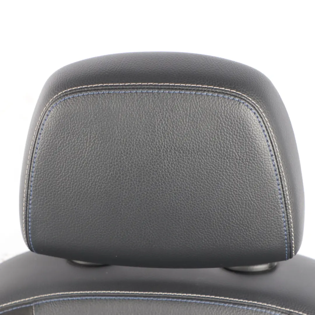 Mercedes W204 Front Left N/S Heated Seat Microfiber Black Anthracite Leather - SKU A2049109705-1 - Part number A2049109705