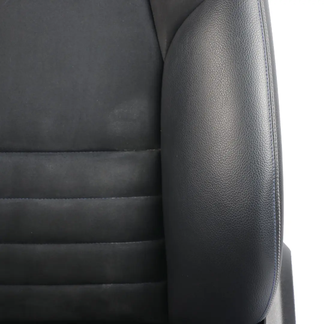 Mercedes W204 Front Left N/S Heated Seat Microfiber Black Anthracite Leather - SKU A2049109705-1 - Part number A2049109705