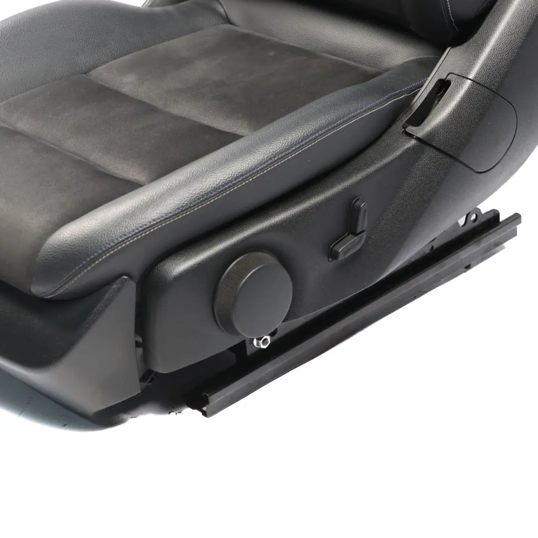 Mercedes W204 Front Left N/S Heated Seat Microfiber Black Anthracite Leather - SKU A2049109705-1 - Part number A2049109705