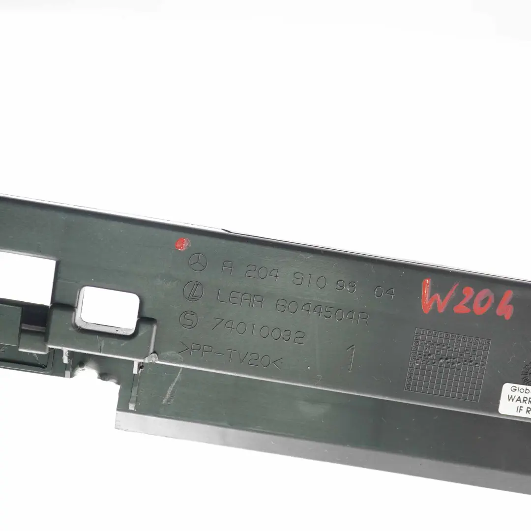  Coprisedile Mercedes W204 Pannello posteriore schienale di montaggio - SKU A2049109804 - Numero di parte A2049109804