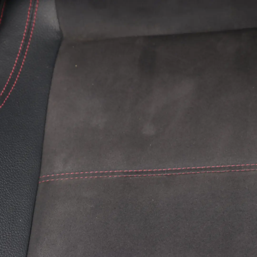  Asiento Delantero Mercedes C204 AMG Tela Negro Eléctrico Izquierdo Costura Roja - SKU A2049109947-1 - Número de pieza A2049109947