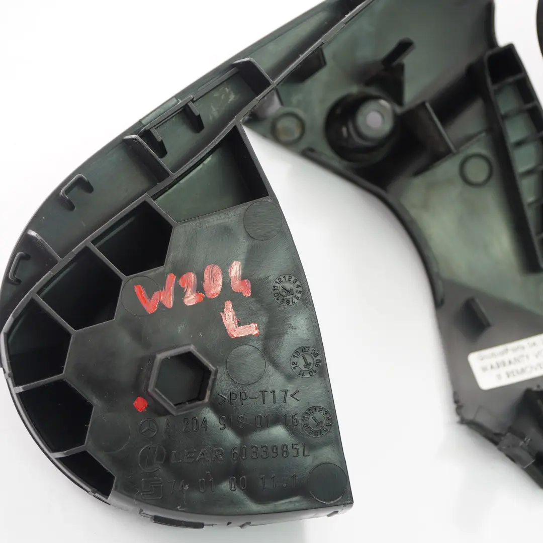  Vordersitzbezug Mercedes W204 Innen Verkleidung Trim Links Schwarz - SKU A2049180116 - Teilenummer A2049180116