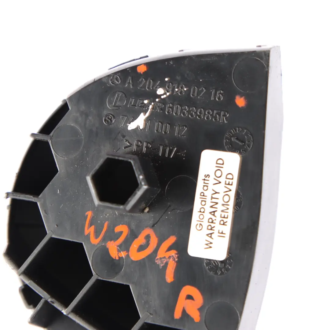  Coprisedile anteriore Mercedes W204 Rivestimento Rifinitura destra - SKU A2049180216 - Numero di parte A2049180216