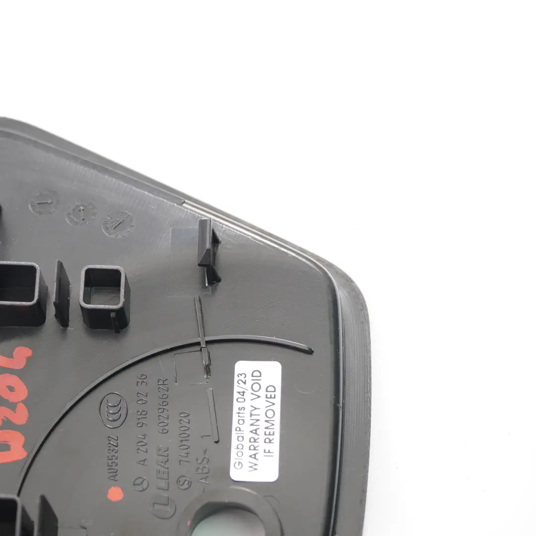 Mercedes W204 Asiento Ajuste Manija Palanca Cubierta Delantera Derecha - SKU A2049180236 - Número de pieza A2049180236
