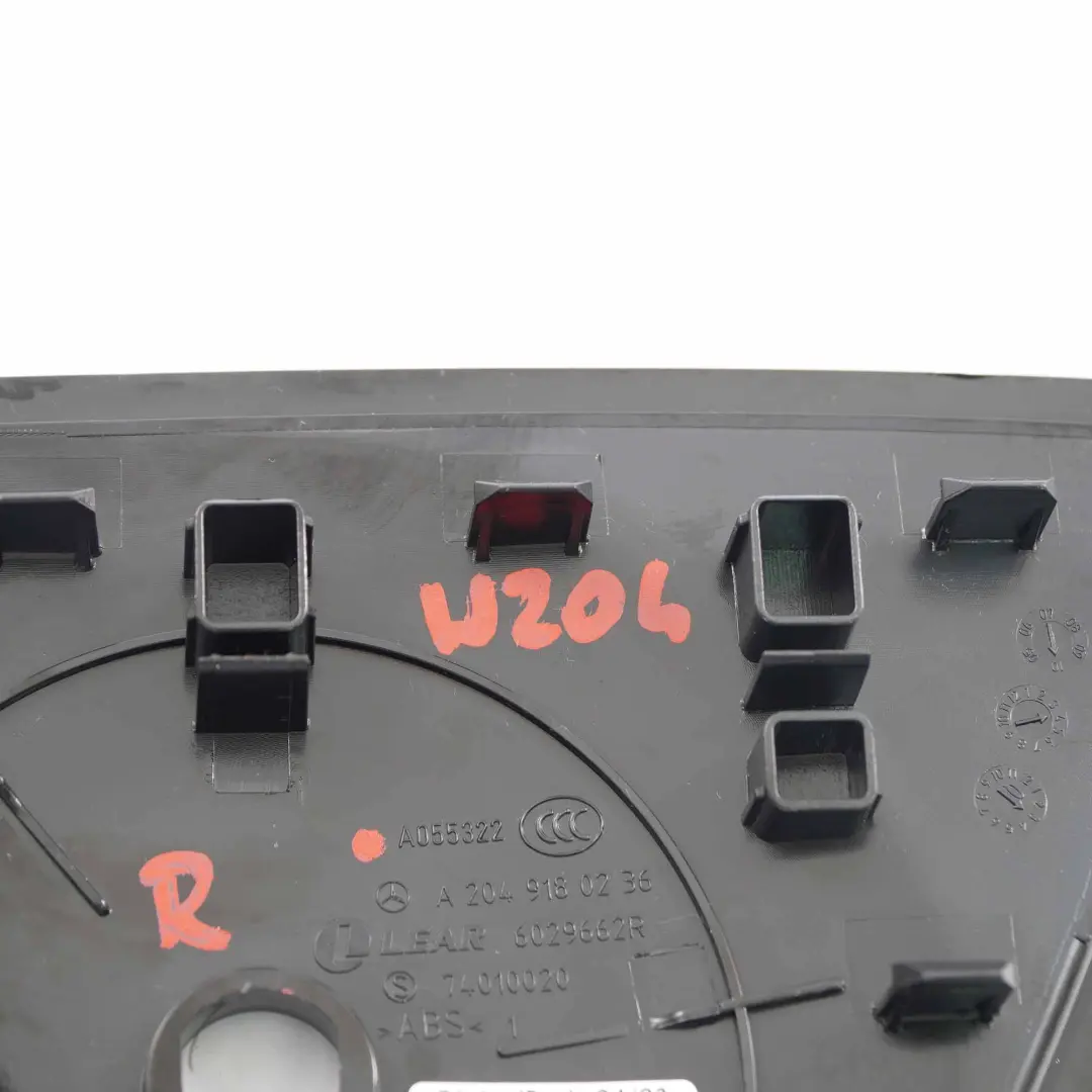 Mercedes W204 Levier de réglage de siège avant droit - SKU A2049180236 - Numéro de pièce A2049180236