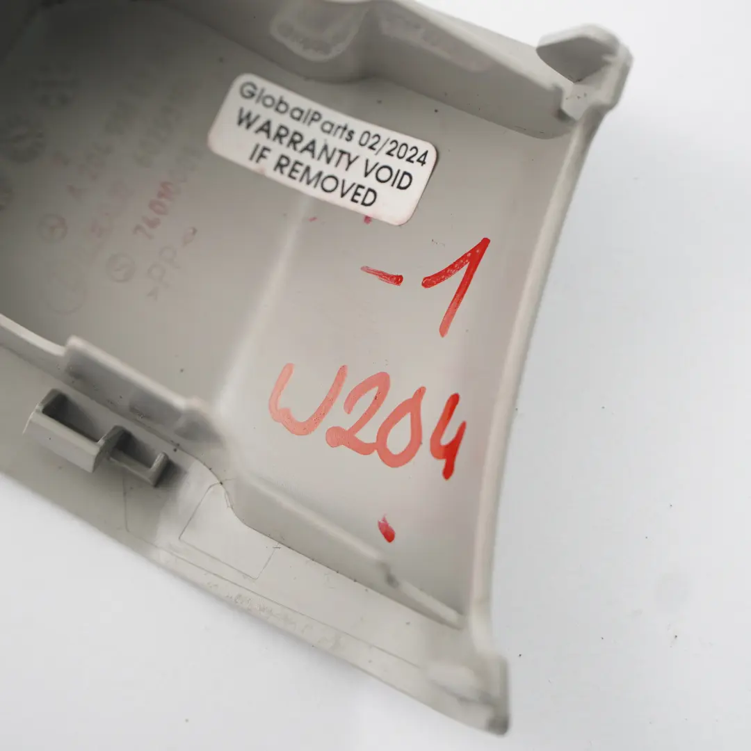 Mercedes W204 Asiento Delantero Cubre Panel Interior Izquierdo Gris - SKU A2049180330-1 - Número de pieza A2049180330