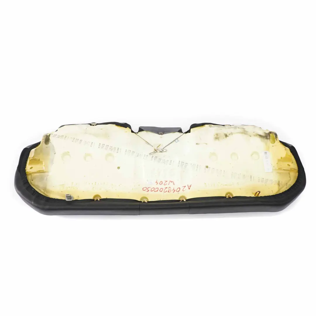 Mercedes W204 Asiento Trasero Banco Sofá Cubierta Tela Cuero Aberdeen Negro - SKU A2049200046 - Número de pieza A2049200046