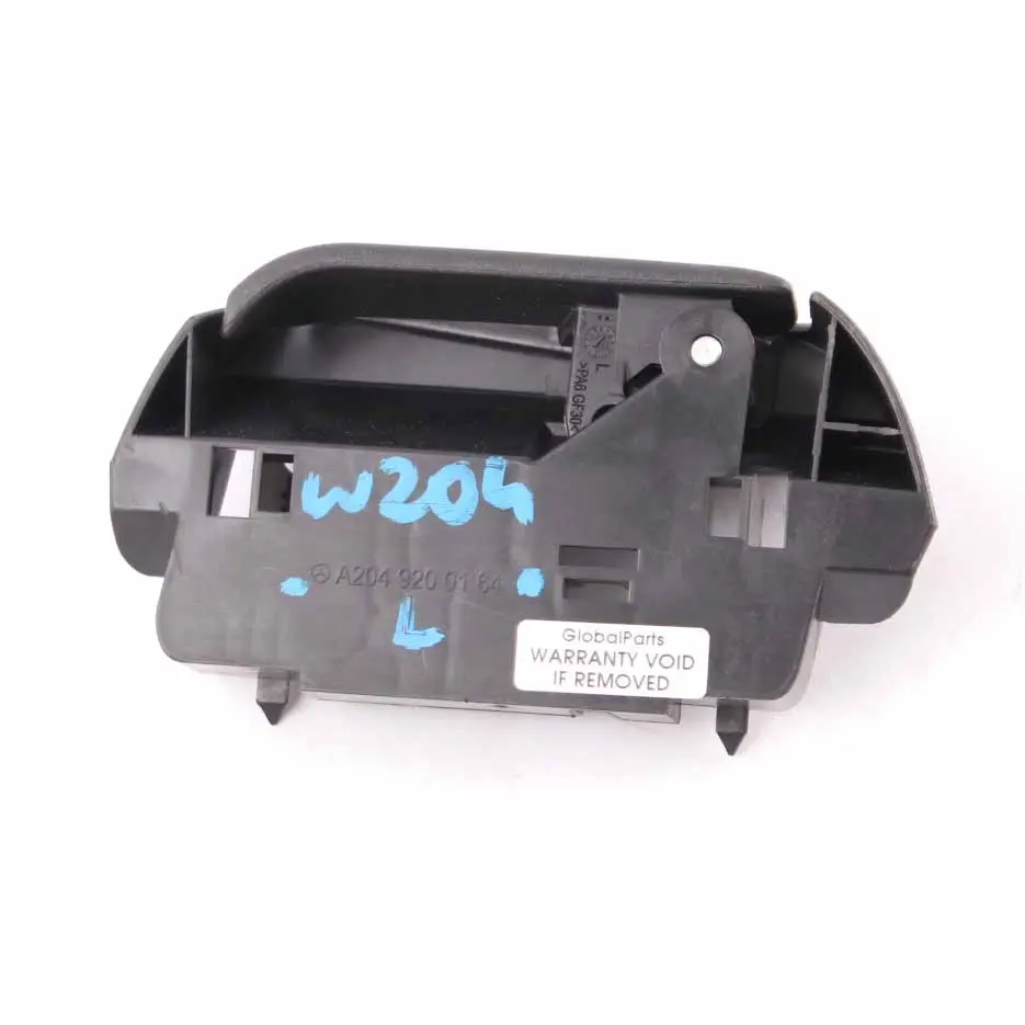 Mercedes W204 Supporto schienale sedile posteriore sinistro Leva bloccaggio Trim - SKU A2049200164 - Numero di parte A2049200164
