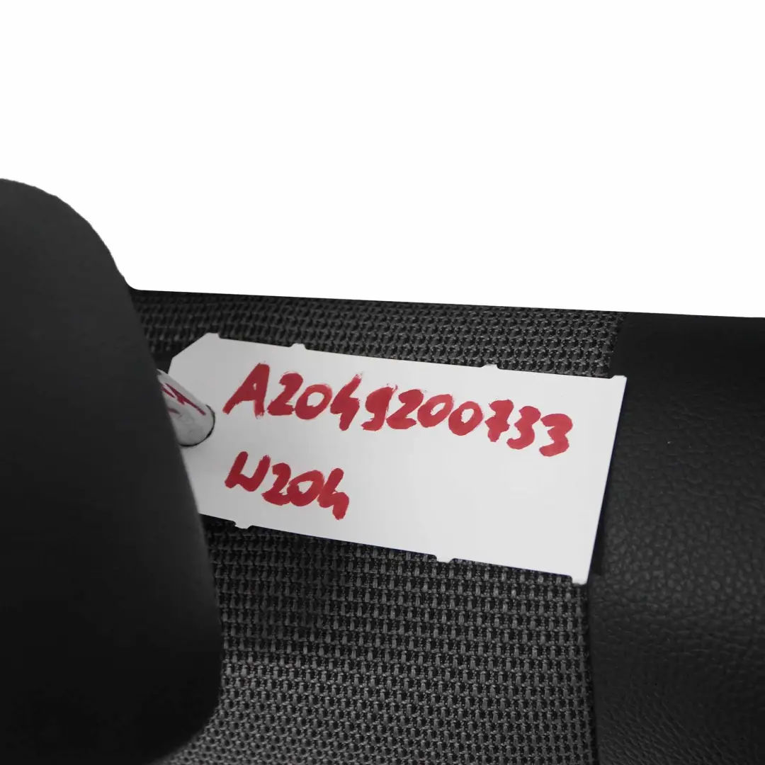  Dossier arrière Mercedes W204 Siège Banquette Cuir / Tissu Housse Noir - SKU A2049200733 - Numéro de pièce A2049200733