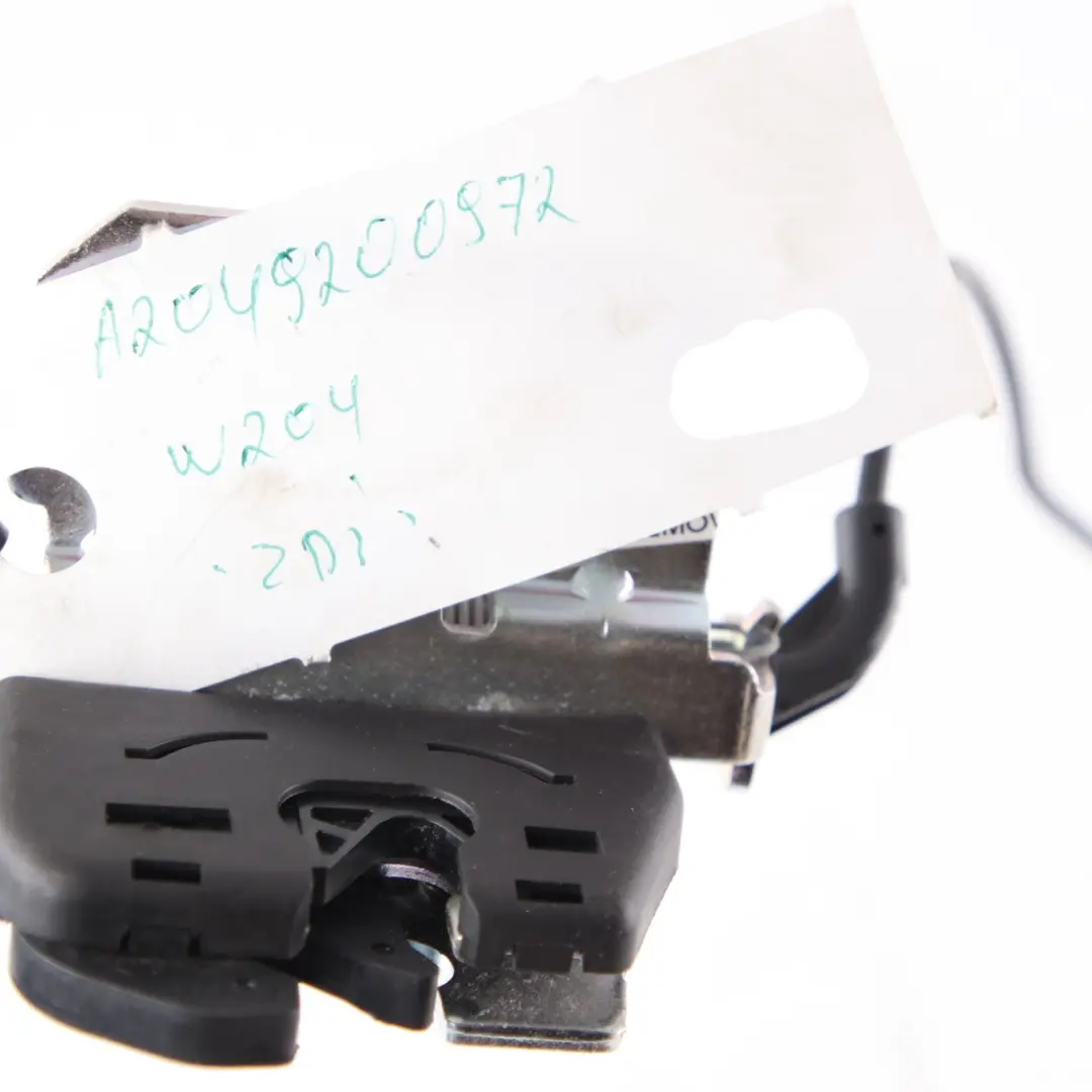 Mercedes W204 Rear Seat Lock Release Right Left N/O/S Locking Latch - SKU A2049200972 - Part number A2049200972