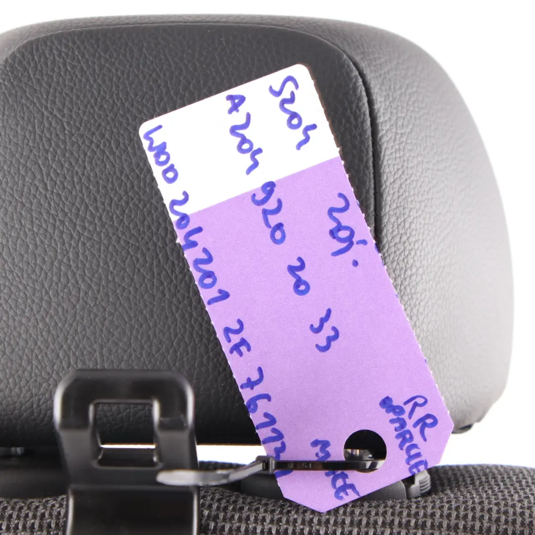 Sitzlehne Hinten Rechts Stoff Leder Schwarz Anthrazit für Mercedes S204 Kombi mit Teilenummer A2049202033 Mercedes S204 Kombi Sitzlehne Hinten Rechts Stoff Leder Schwarz Anthrazit - SKU A2049202033 - Teilenummer A2049202033