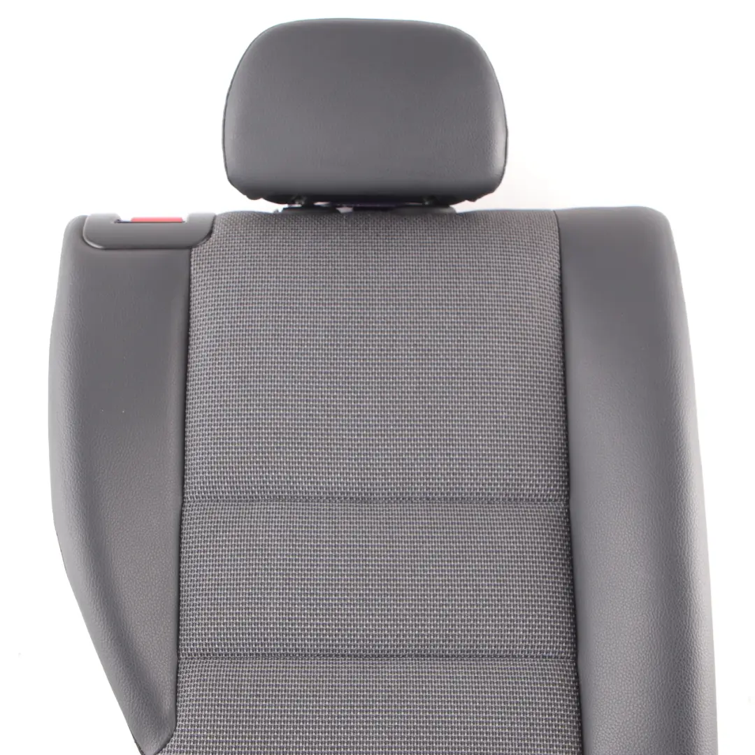 Backrest Rear Right O/S Cloth Leather Black Anthracite to Mercedes S204 Estate Seat with Part number A2049202033 Mercedes S204 Estate Seat Backrest Rear Right O/S Cloth Leather Black Anthracite - SKU A2049202033 - Part number A2049202033