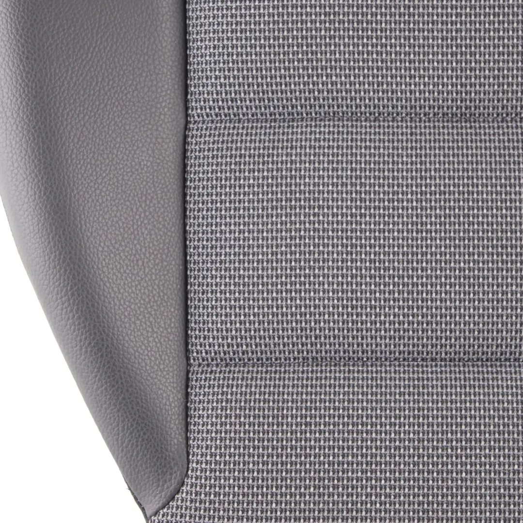 Mercedes S204 Dossier du siège arrière droit Tissu Cuir Noir Anthracite - SKU A2049202033 - Numéro de pièce A2049202033