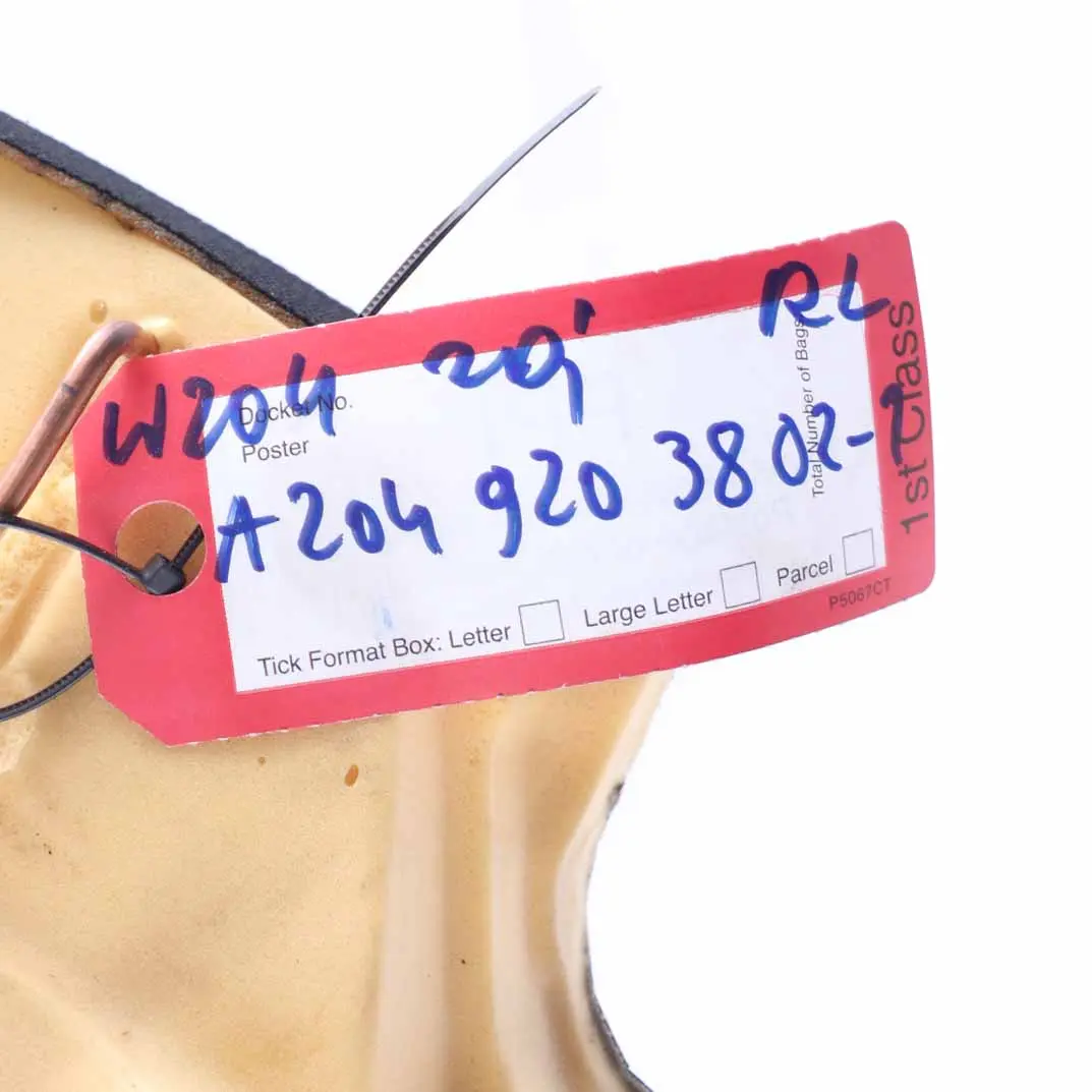 Sitz Seitlich Mercedes C204 W204 Coupe Hinten Links Panel Finisher Schwarz Leder für mit Teilenummer A2049203102 Sitz Seitlich Mercedes C204 W204 Coupe Hinten Links Panel Finisher Schwarz Leder - SKU A2049203102-1 - Teilenummer A2049203102