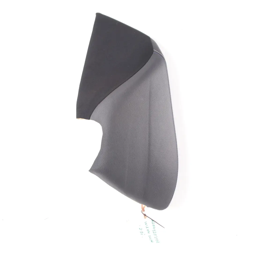 Lateral Mercedes C204 W204 Coupe Rear Left N/S Panel Finisher Black Leather to Seat with Part number A2049203102 Seat Lateral Mercedes C204 W204 Coupe Rear Left N/S Panel Finisher Black Leather - SKU A2049203102 - Part number A2049203102
