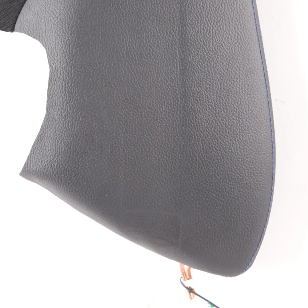 Mercedes C204 W204 Coupe Siège Latéral Finition panneau arrière gauche cuir noir - SKU A2049203102 - Numéro de pièce A2049203102