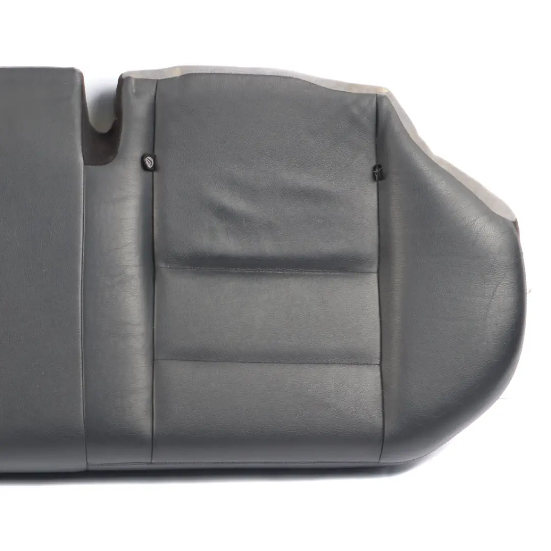 Mercedes W204 Rear Seat Bench Couch Cover Saloon Black Anthracite Leather - SKU A2049203246-1 - Part number A2049203246