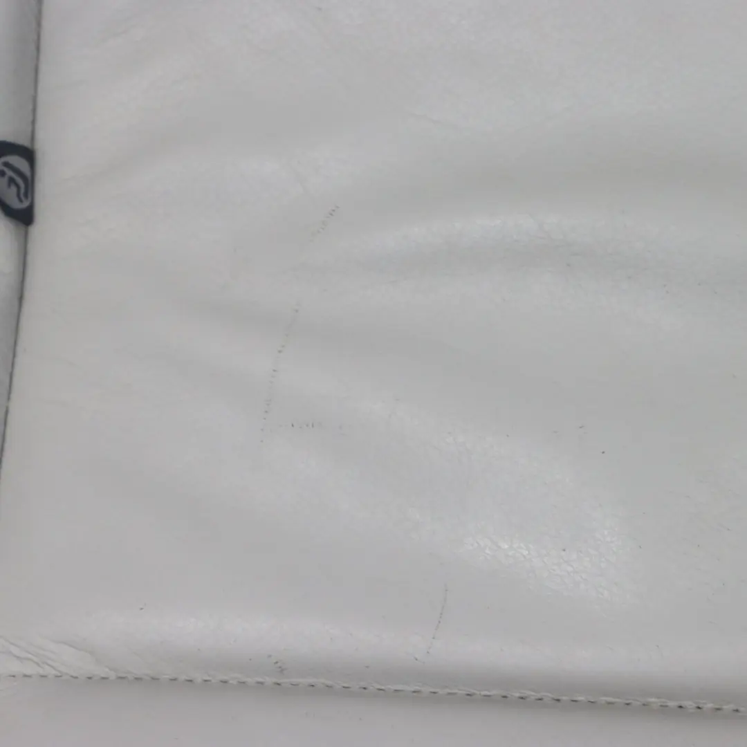 Mercedes W204 Rear Seat Bench Couch Covering Saloon Grey Leather - SKU A2049203246-2 - Part number A2049203246