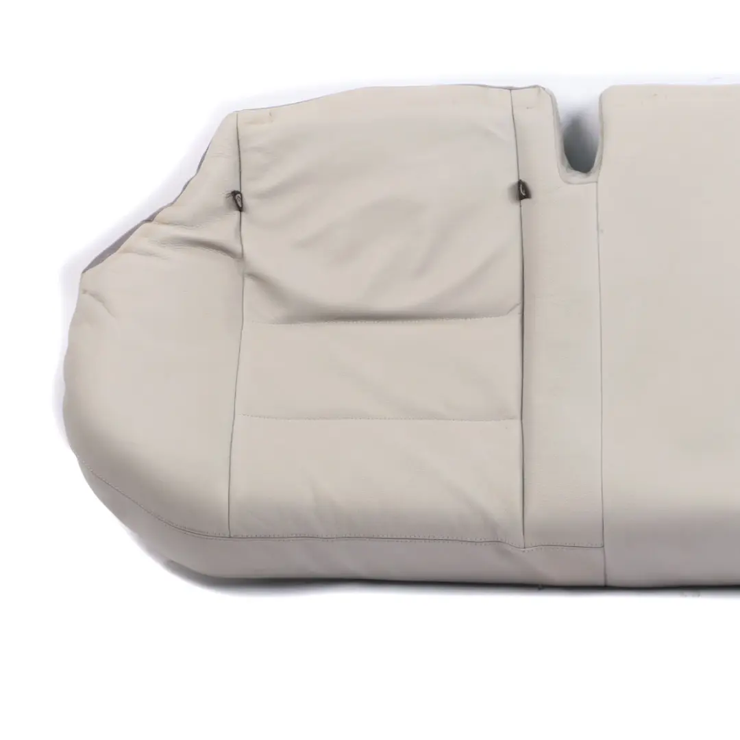 Bench Couch Sofa Covering Saloon Grey Leather Mercedes W204 Rear Seat - SKU A2049203246-3 - Part number A2049203246