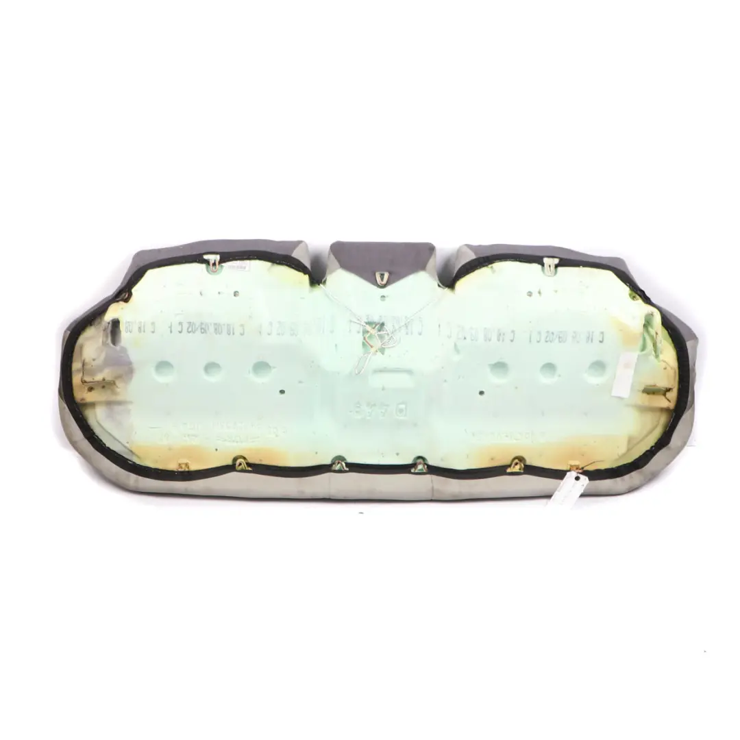 Bench Couch Sofa Covering Saloon Grey Leather Mercedes W204 Rear Seat - SKU A2049203246-3 - Part number A2049203246