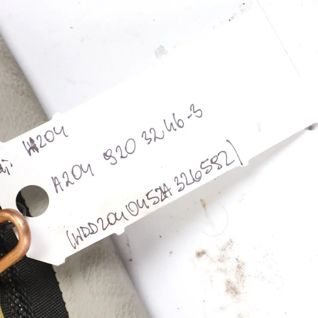 Bench Couch Sofa Covering Saloon Grey Leather to Mercedes W204 Rear Seat with Part number A2049203246 Mercedes W204 Rear Seat Bench Couch Sofa Covering Saloon Grey Leather - SKU A2049203246-3 - Part number A2049203246