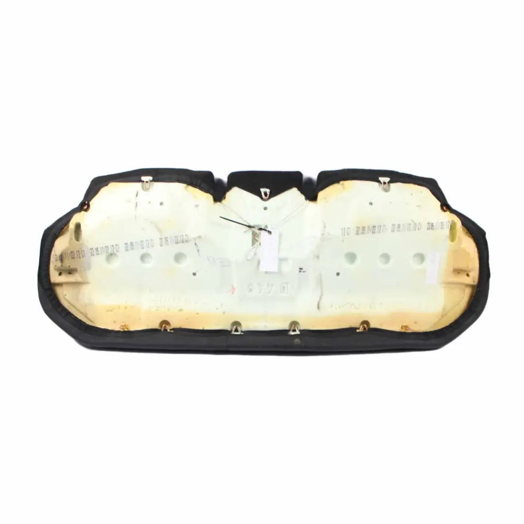 Mercedes W204 Rear Seat Bench Couch Cover Saloon Black Anthracite Leather - SKU A2049203246 - Part number A2049203246