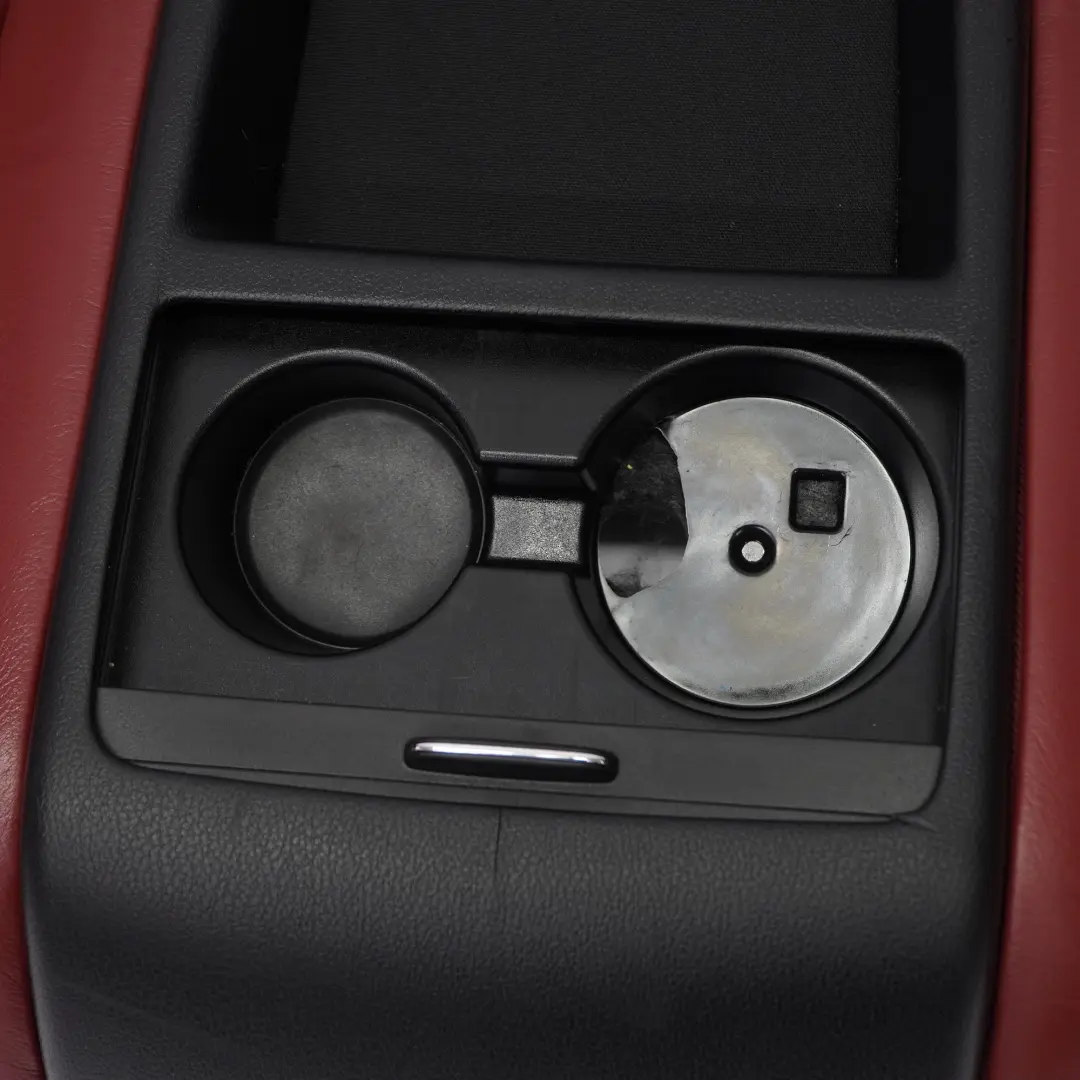 Mercedes C204 Banco Asiento Trasero Sofá Sofá Cubierta De Cuero Rojo - SKU A2049203400-2 - Número de pieza A2049203400