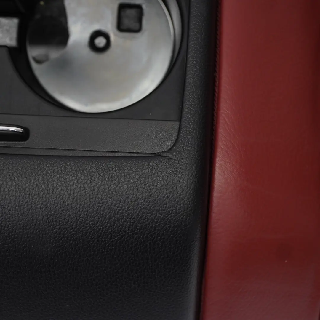 Mercedes C204 Banco Asiento Trasero Sofá Sofá Cubierta De Cuero Rojo - SKU A2049203400-2 - Número de pieza A2049203400