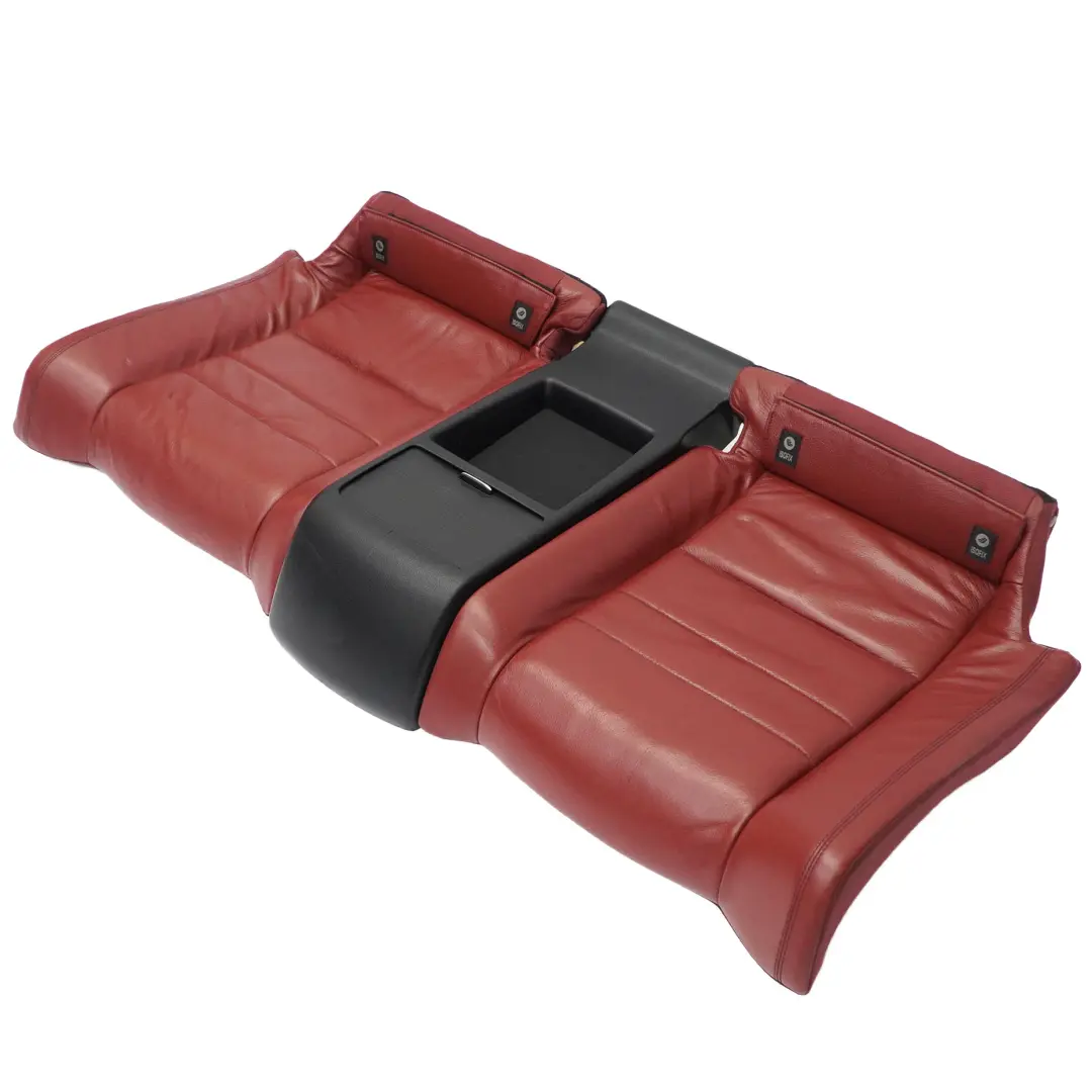 Bench Coupe Couch Sofa Covering Leather Red to Mercedes C204 Rear Seat with Part number A2049203400 Mercedes C204 Rear Seat Bench Coupe Couch Sofa Covering Leather Red - SKU A2049203400-2 - Part number A2049203400