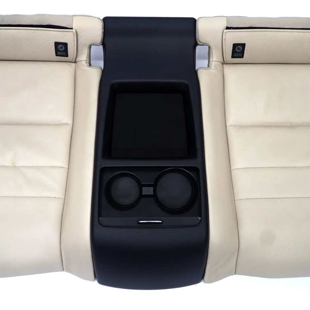 Mercedes C204 Rear Seat Bench Coupe Couch Sofa Covering Leather Beige - SKU A2049203400-3 - Part number A2049203400